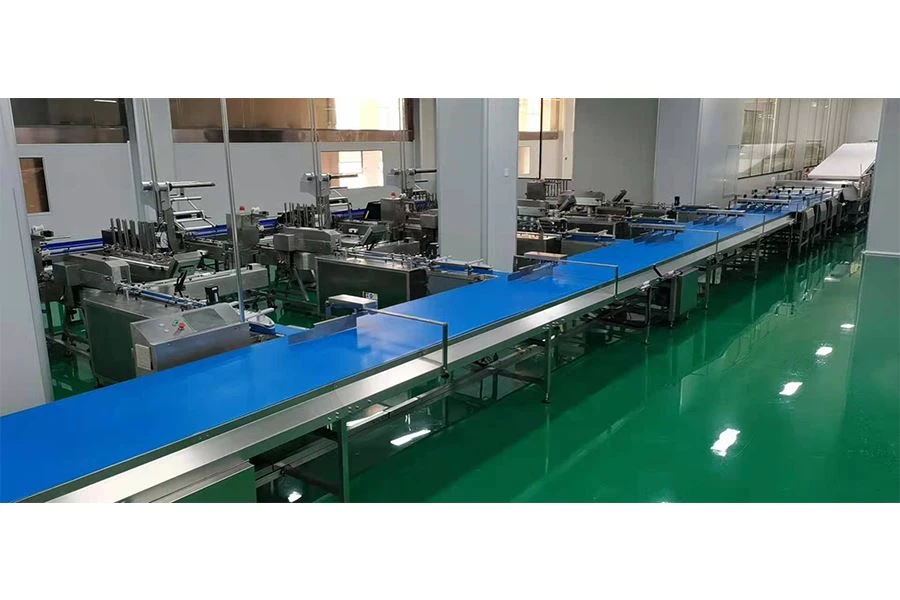 flower cake automatic feeding packaging line cereal bar automatic feeding and packing line machine factory price flower cake automatic feeding packaging line cereal bar automatic feeding and packing line machine factory price