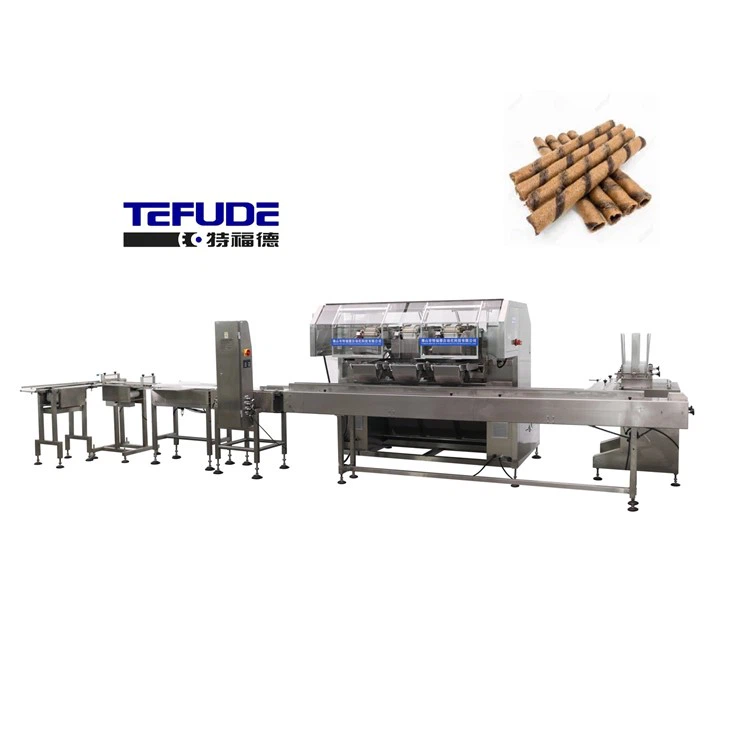 Rolne vafla, mašina za pakovanje, rešenje za pakovanje